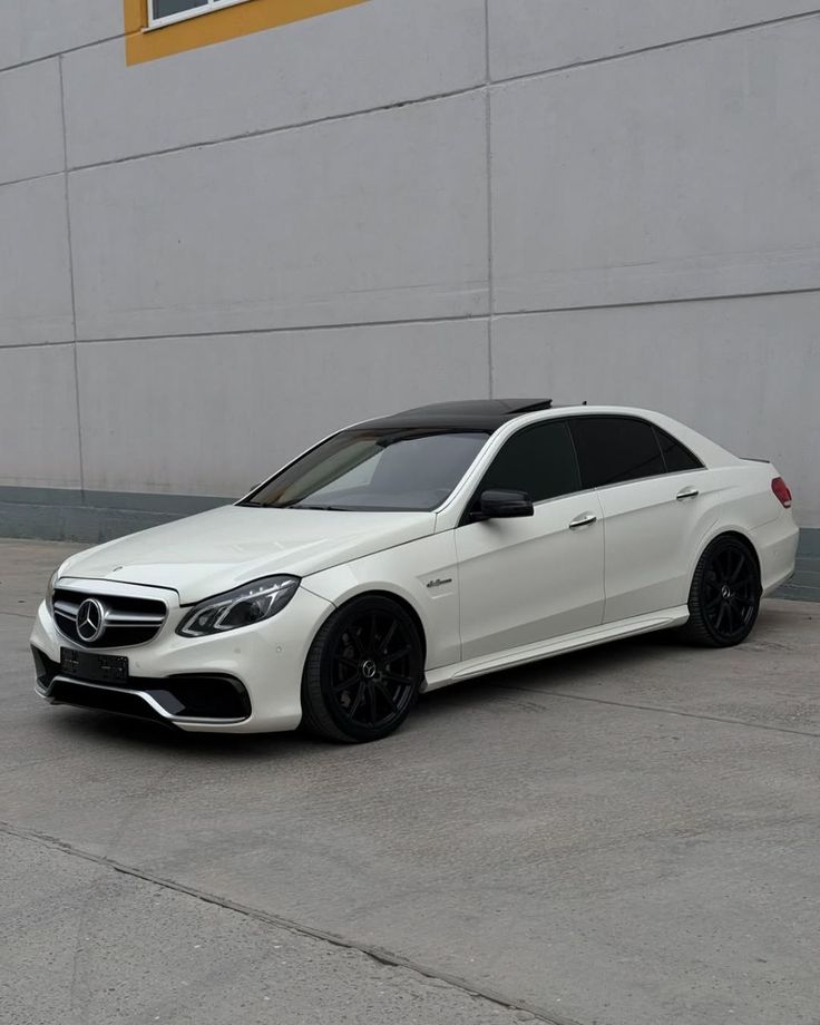 KesCab Taxi white Mercedes W212 sedan representing fleet options in Cyprus